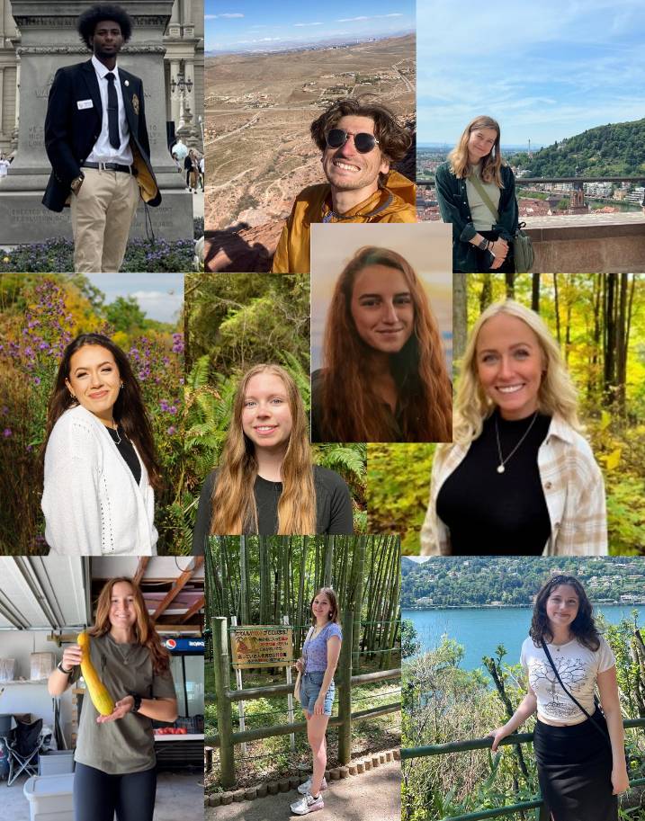 A collage of all the students who won awards